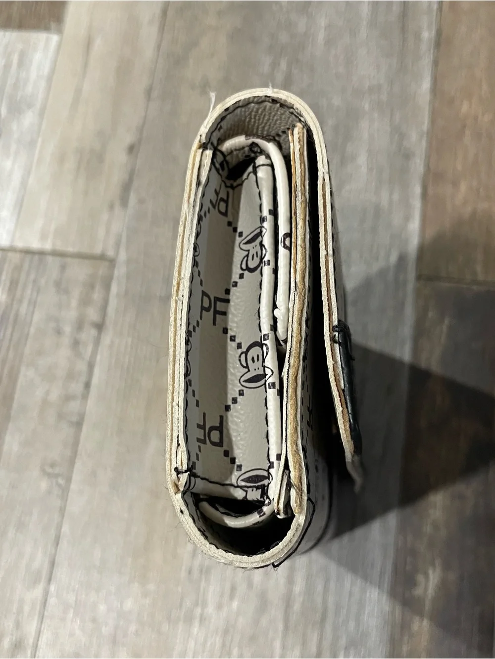 Paul Frank PF Monogram Gucci Style Foldable Wallet Rare